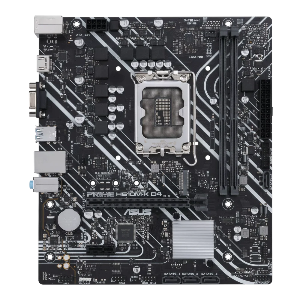Motherboard ASUS Prime H610M-K DDR4 Micro-ATX LGA1700