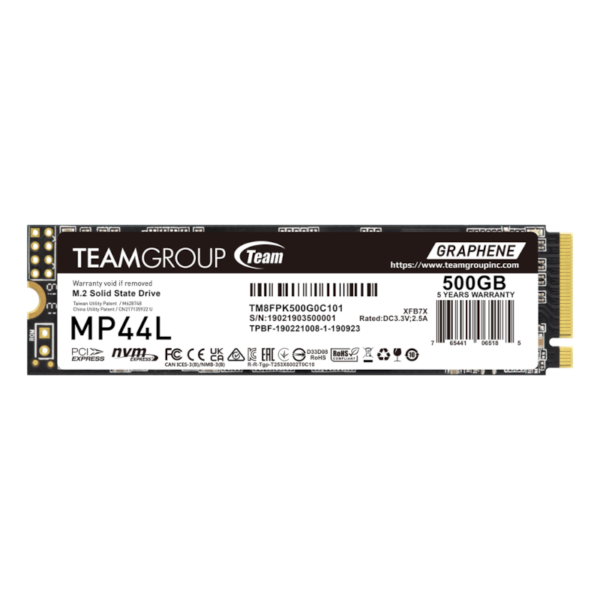 SSD Team Group MP44L 500GB M.2 2280 PCIe 4.0