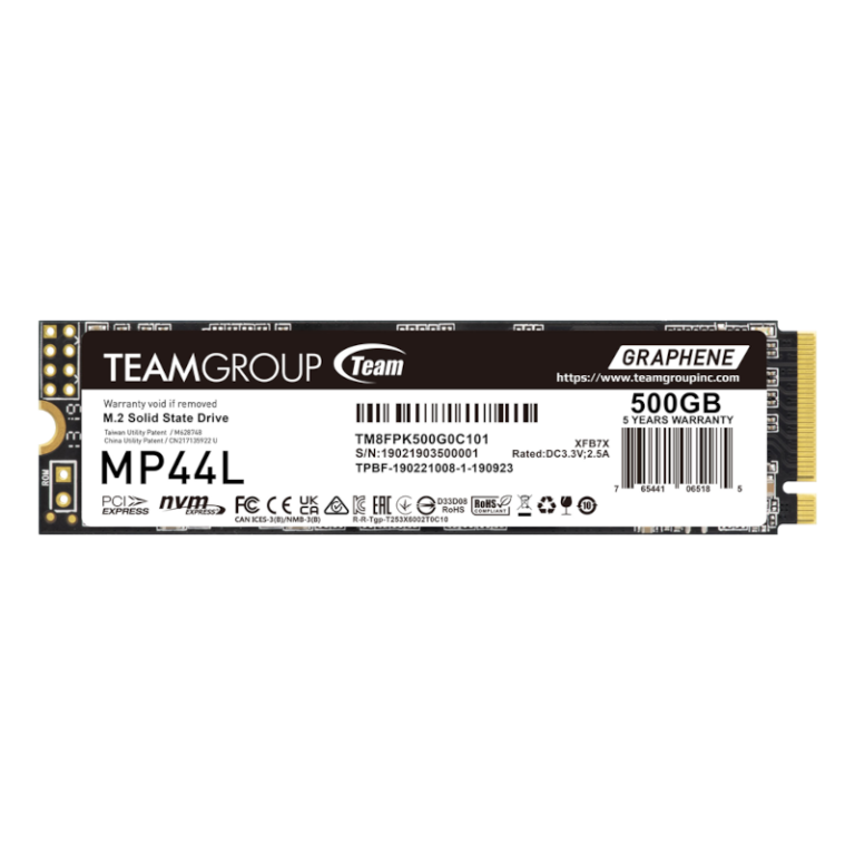 SSD Team Group MP44L 500GB M.2 2280 PCIe 4.0