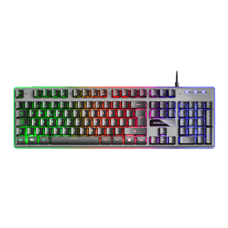 Teclado Mars Gaming MK220 Gaming RGB