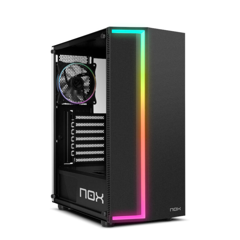 Caixa ATX NOX Hummer Infinity Gamma Black RGB