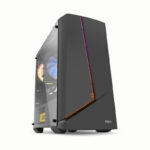 Caixa M-ATX NOX Hummer Infinity Black RGB