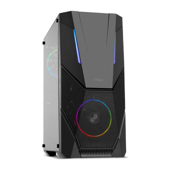 Caixa ATX NOX Hummer Infinity Delta Black RGB