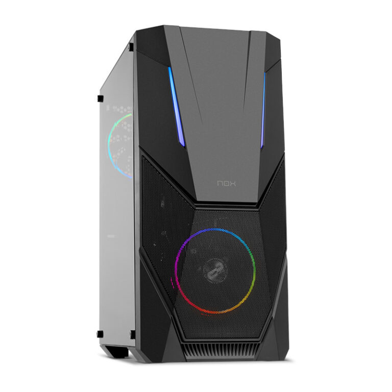 Caixa ATX NOX Hummer Infinity Delta Black RGB