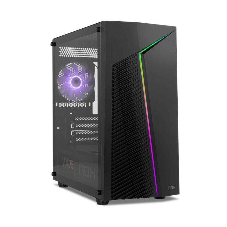 Caixa M-ATX NOX Hummer Infinity Zeta Black RGB