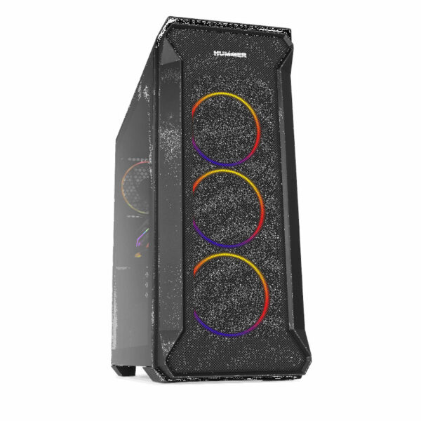 Caixa ATX NOX Hummer Quantum Black RGB