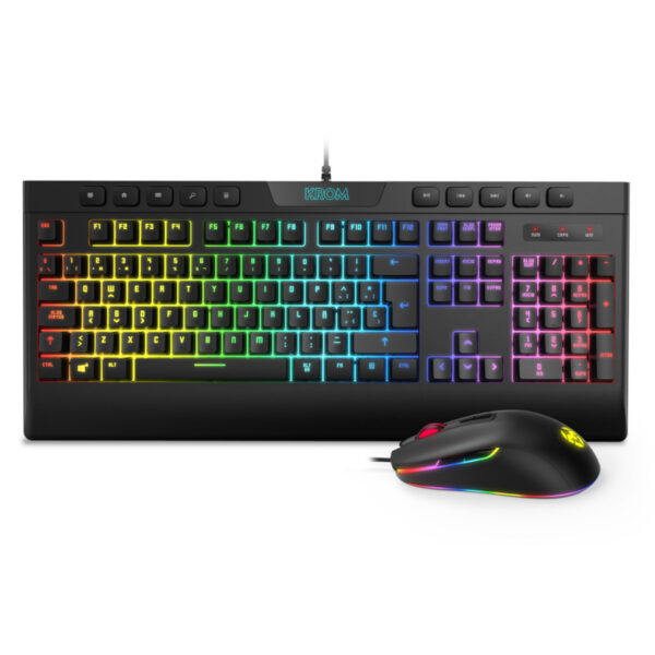 Conjunto de Teclado e Rato NOX Hummer Krom Kalyos RGB