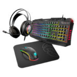 Conjunto de Teclado e Rato NOX Hummer Krom Kritic com Headset e Tapete