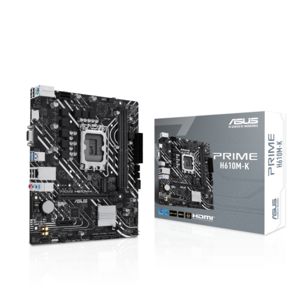 Motherboard ASUS Prime H610M-K ARGB DDR5 Micro-ATX LGA1700