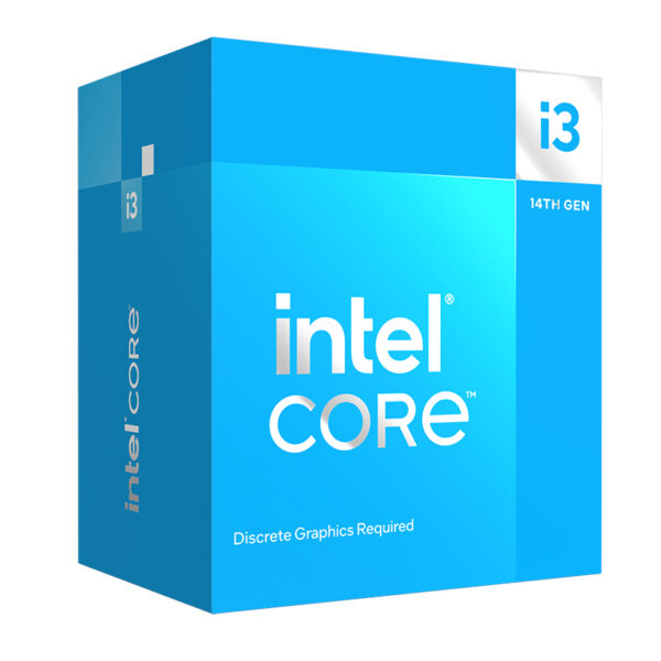 Processador Intel® Core™ i3 14100F - 3.5GHz/4.7GHz (Turbo) 12MB LGA1700