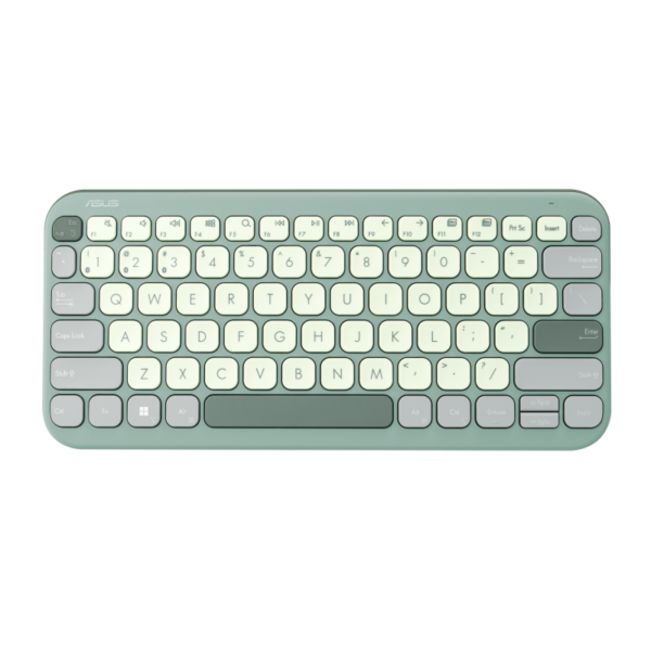 Teclado ASUS Marshmallow KW100 Green Tea