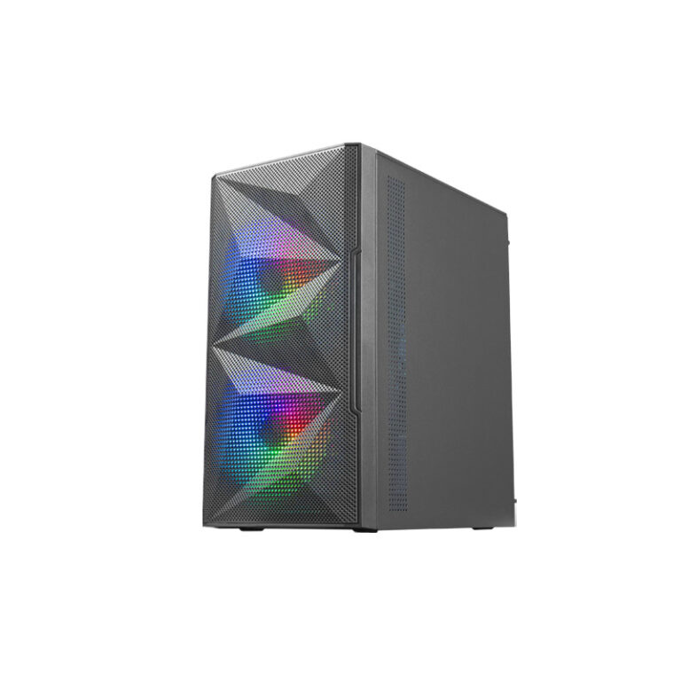 Caixa M-ATX Mars Gaming MC-ME Black RGB
