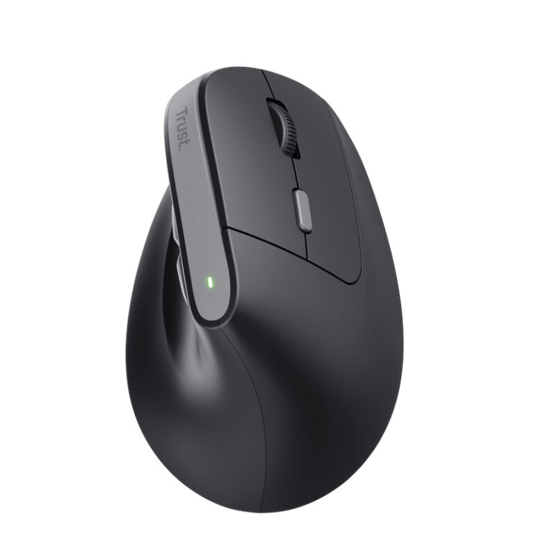 Rato Trust Bayo II Ergonomic Black Recarregável