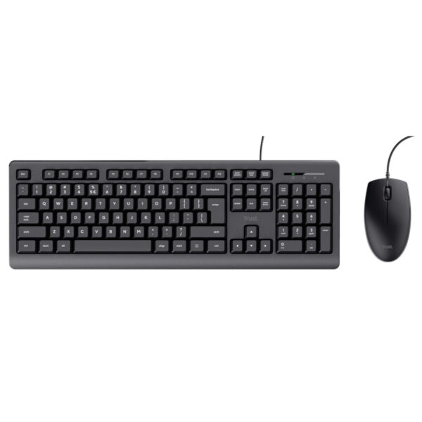 Conjunto de Teclado e Rato Trust Basics