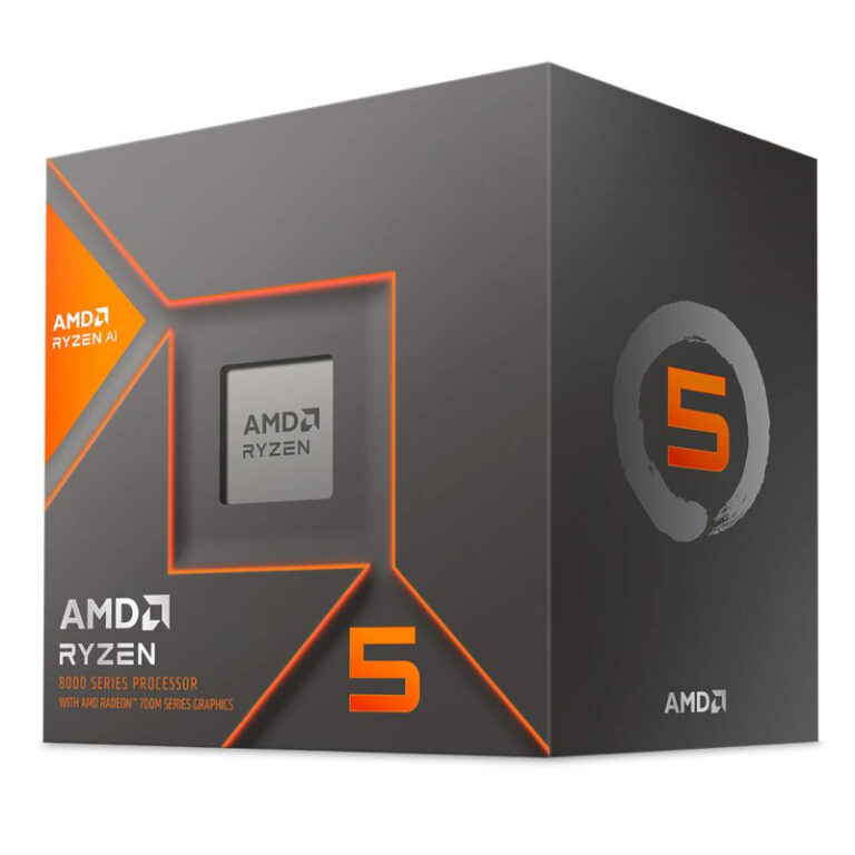 Processador AMD Ryzen™ 5 8600G - 4.3GHz/5.1GHz (Turbo) 32MB AM5