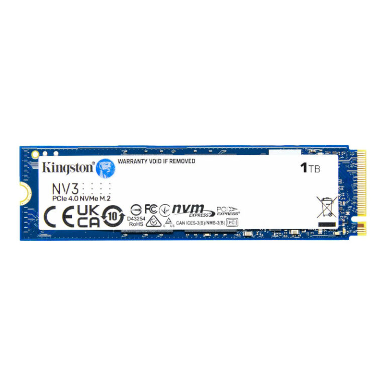 SSD Kingston NV3 1TB M.2 2280 PCIe 4.0