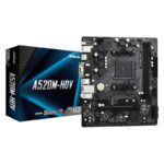 Motherboard ASRock A520M-HDV DDR4 Micro-ATX AM4