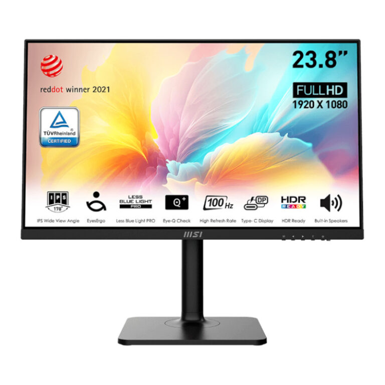 Monitor MSI MD241P 24" 1920x1080p (FHD) 100Hz IPS