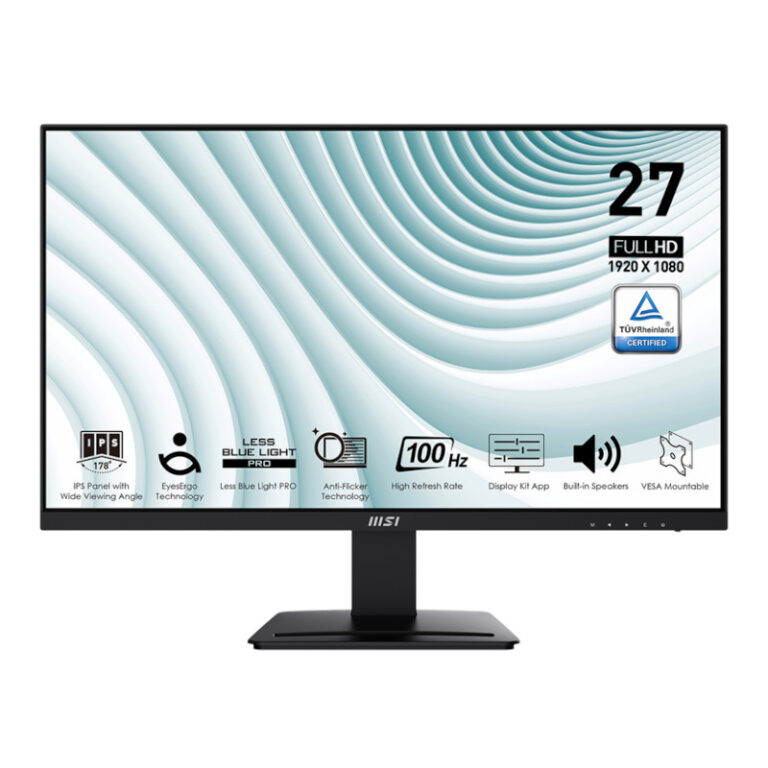 Monitor MSI MP273A Pro 27" 1920x1080p (FHD) 100Hz IPS