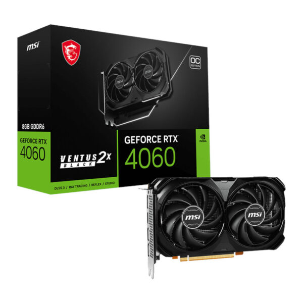 Placa Gráfica MSI NVIDIA GeForce RTX4060 8GB GDDR6 OC