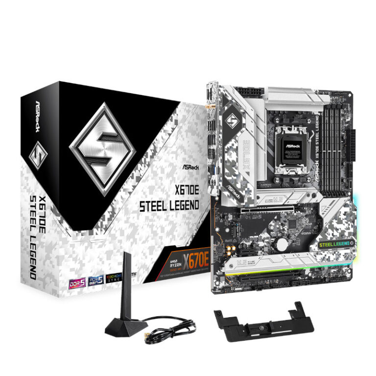 Motherboard ASRock X670E Steel Legend Wi-Fi DDR5 ATX AM5