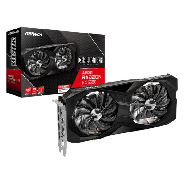 Placa Gráfica ASRock AMD Radeon RX 6600 Challenger 8GB GDDR6