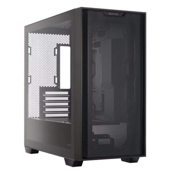 Caixa M-ATX ASUS A21 Vidro Temperado Preto