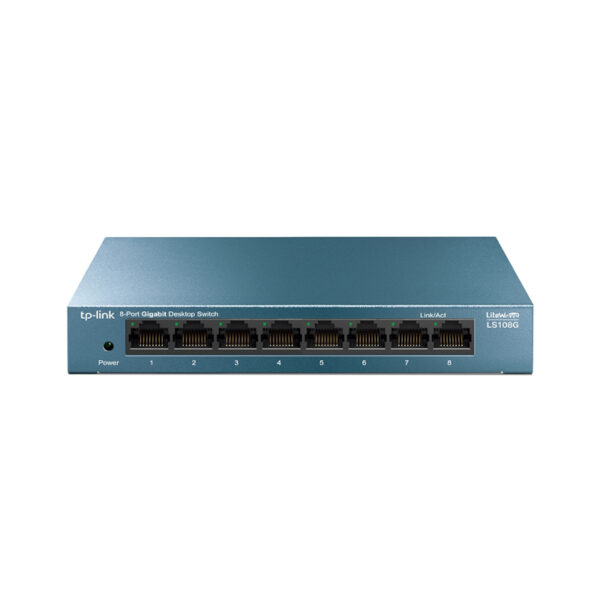 Switch TP-Link LS108G LiteWave 8 Portas 10/100/1000Mbps
