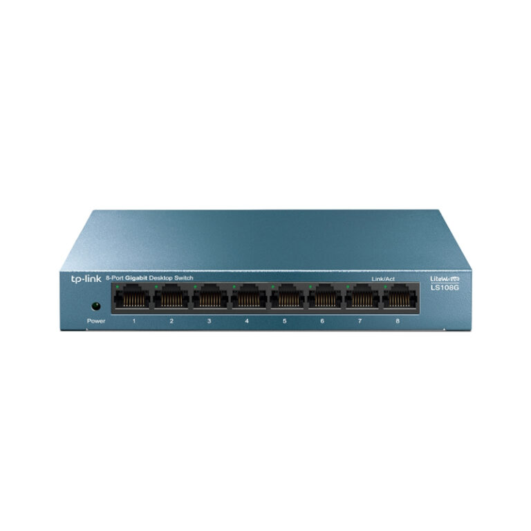 Switch TP-Link LS108G LiteWave 8 Portas 10/100/1000Mbps