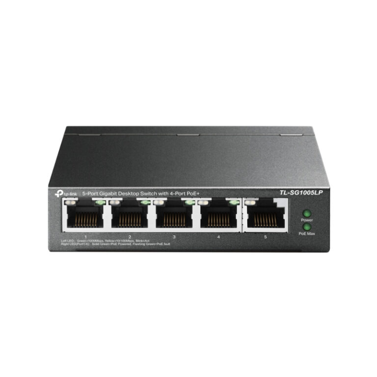 Switch TP-Link SG1005LP 5 Portas 10/100/1000Mbps