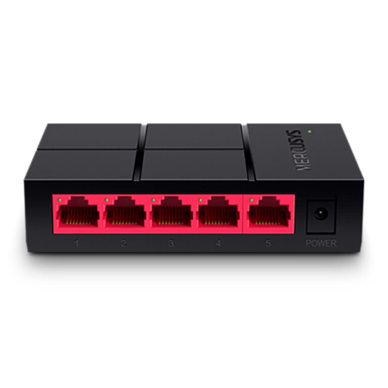 Switch Mercusys MS105G Mini 5 Portas 10/100/1000Mbps
