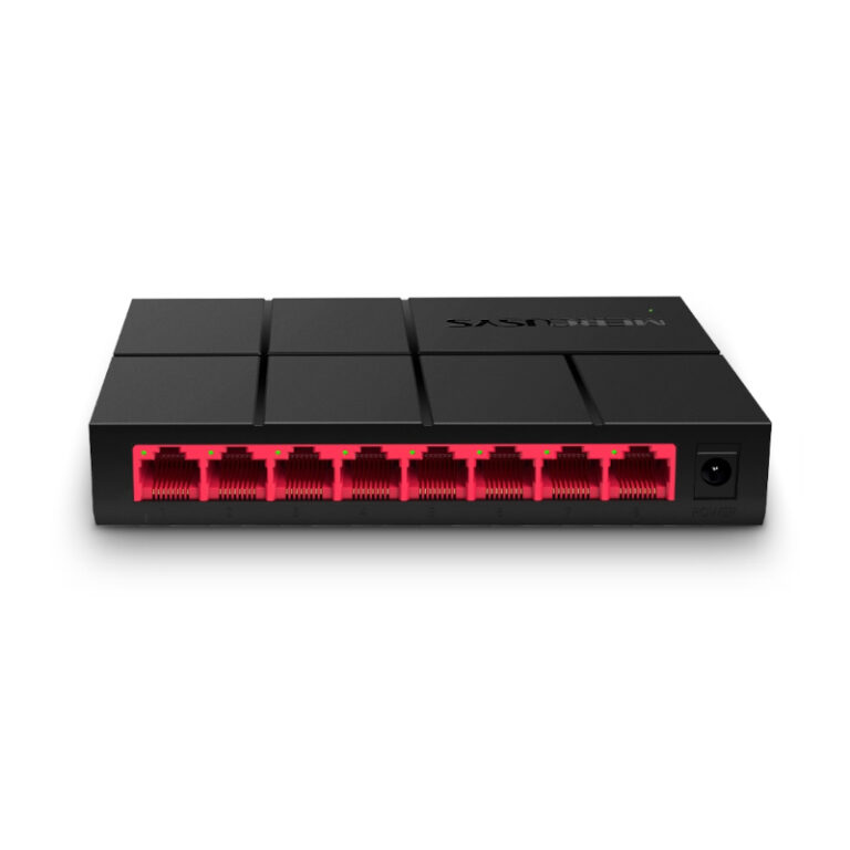 Switch Mercusys MS108G Mini 8 Portas 10/100/1000Mbps