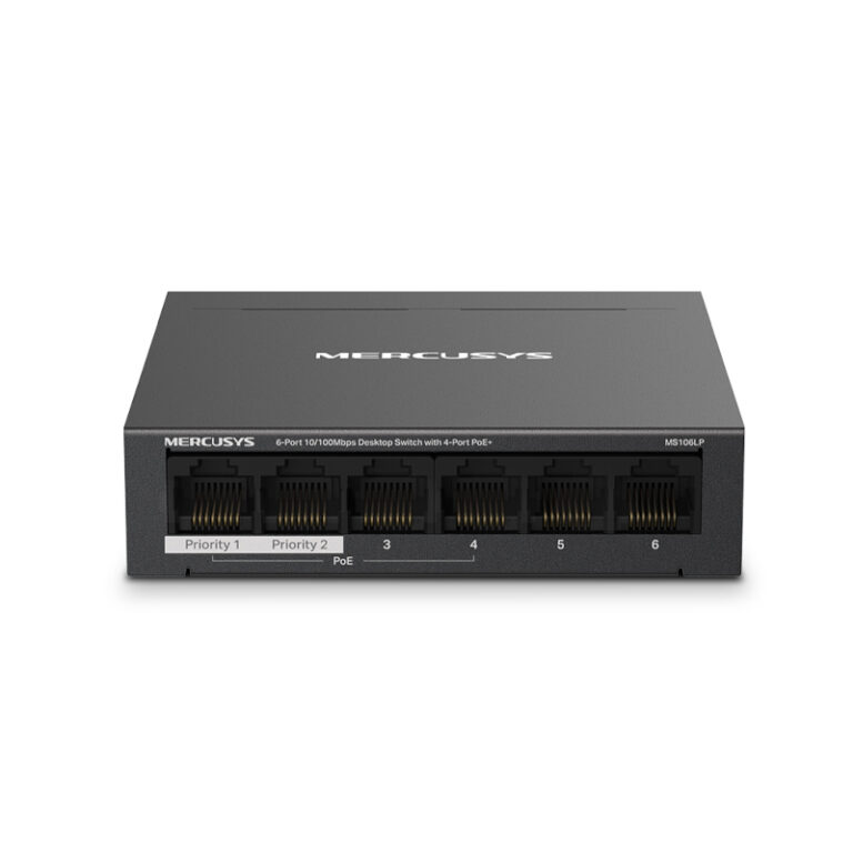 Switch Mercusys MS106LP 6 Portas 10/100Mbps