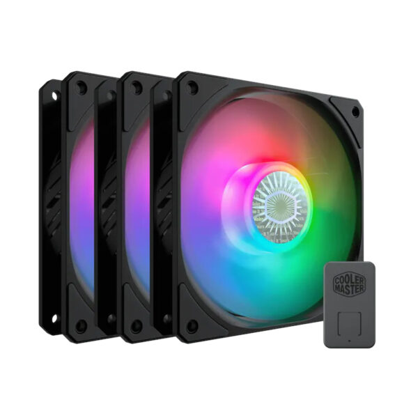 Ventoinha Cooler Master SickleFlow ARGB (3x120mm)