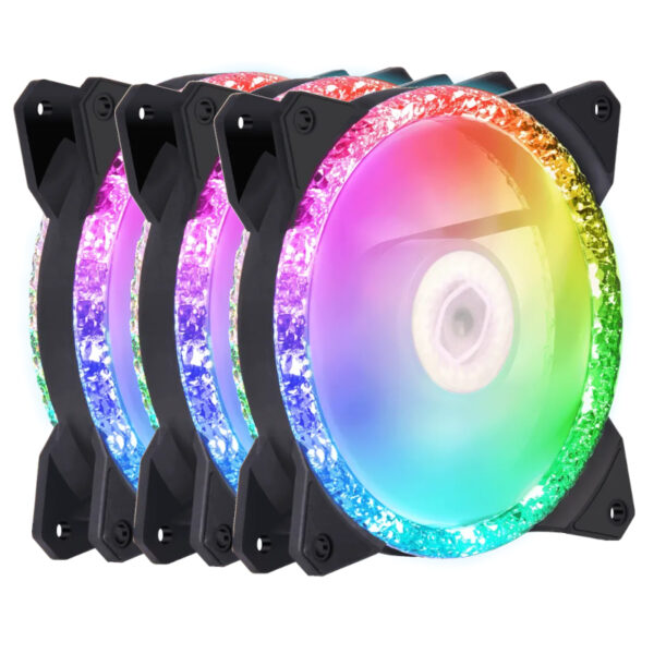 Ventoinha Cooler Master Prismatic ARGB (3x120mm)
