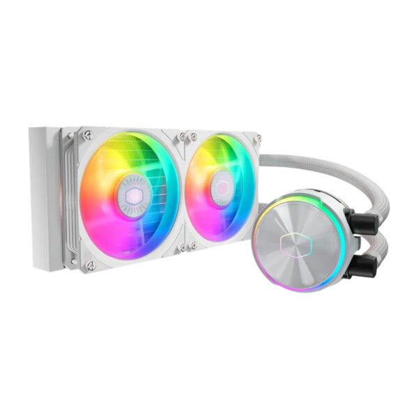 Cooler CPU Cooler MasterLiquid PL240 Flux White ARGB
