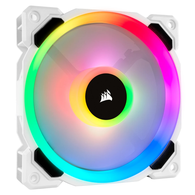 Ventoinha Corsair LL120 RGB 120mm White Edition