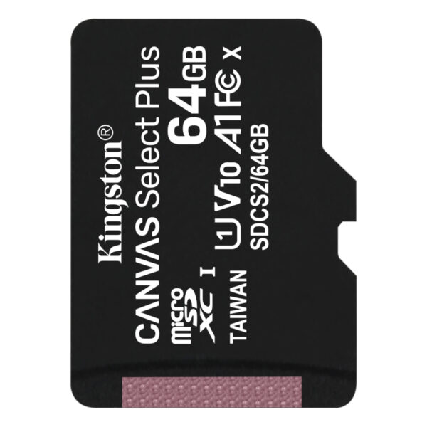 Cartão Memória Kingston Canvas Select Plus Micro SDXC 64GB
