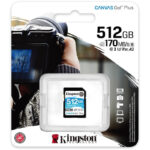 Cartão Memória Kingston Canvas Go Plus Micro SDXC 512GB