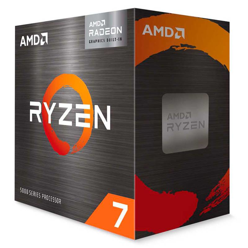Processador AMD Ryzen 7 5700G - 3.8GHz/4.6Ghz (Turbo) 20MB AM4