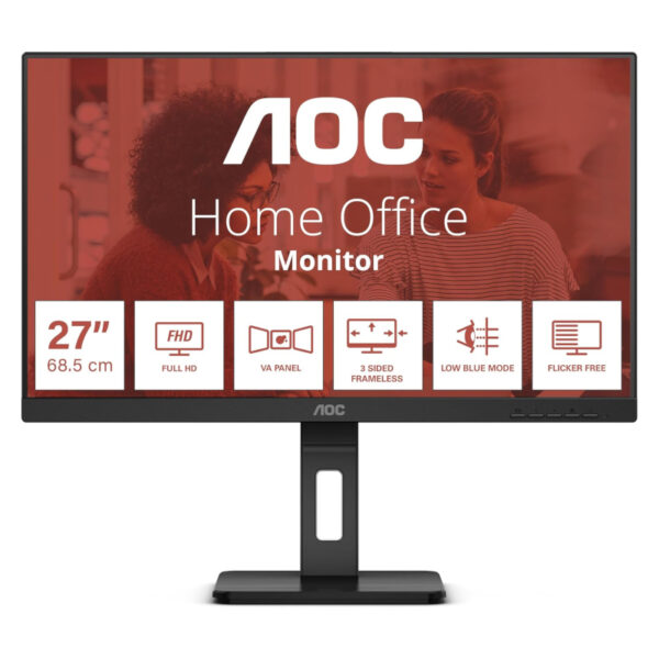 Monitor AOC 27E3QAF 27" 1920x1080p (FHD) 75Hz IPS