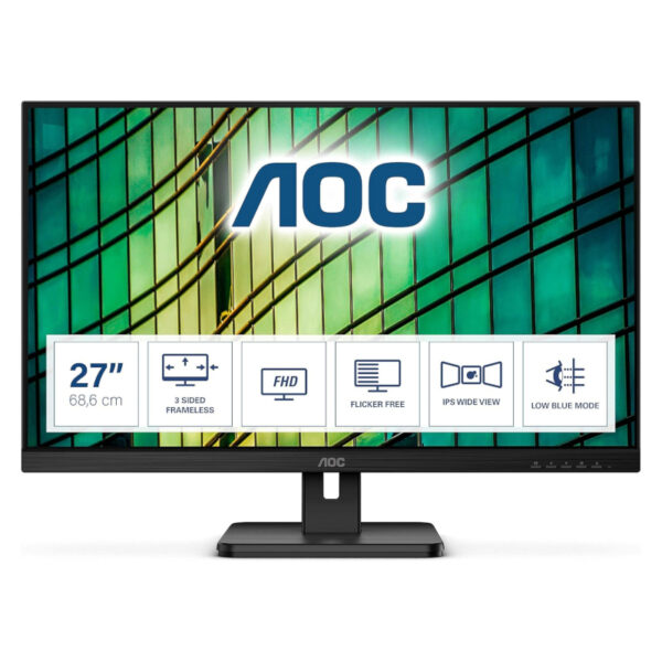 Monitor AOC 27E2QAE 27" 1920x1080p (FHD) 75Hz IPS