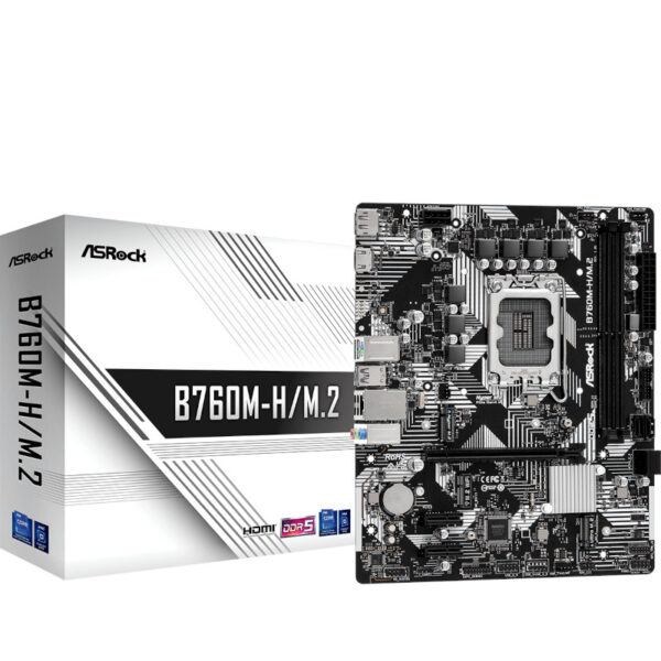 Motherboard ASRock B760M-H DDR5 Micro-ATX LGA1700