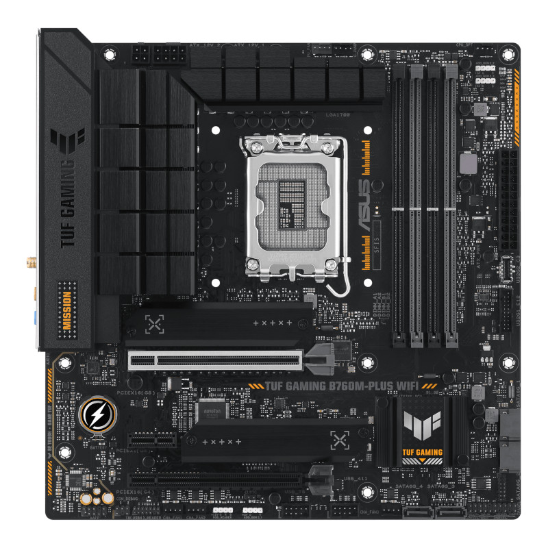 Motherboard ASUS TUF Gaming B760M-Plus Wi-Fi DDR5 Micro-ATX LGA1700