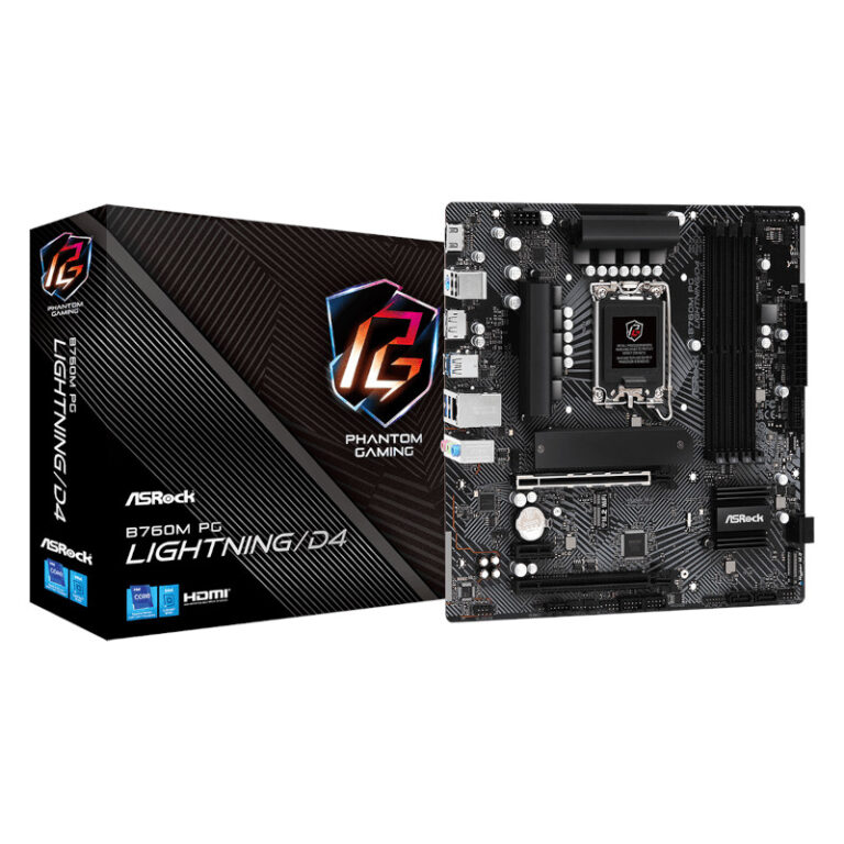Motherboard ASRock B760M PG Lightning DDR4 Micro-ATX LGA1700