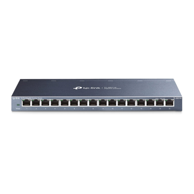 Switch TP-Link SG116 16 Portas 10/100/1000Mbps