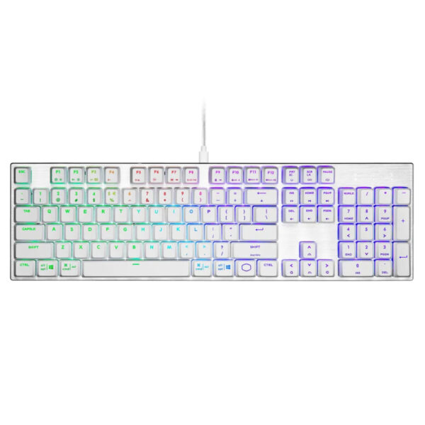 Teclado Cooler Master SK652 White