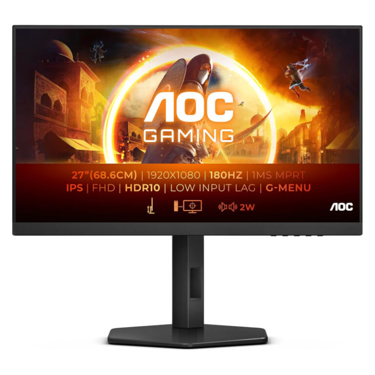 Monitor AOC Gaming 27G4X 27" 1920x1080p (FHD) 180Hz IPS HDR10