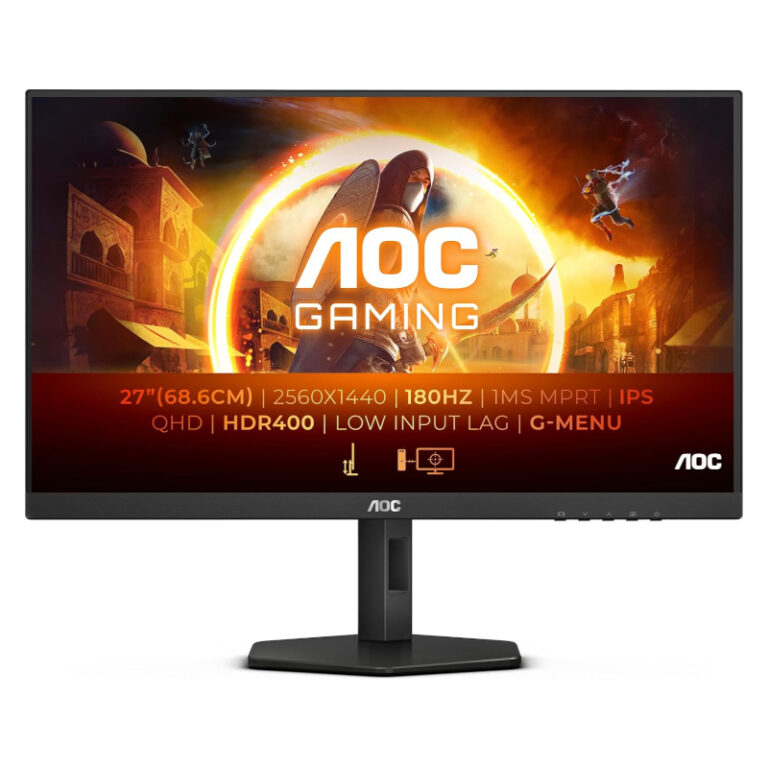 Monitor AOC Gaming Q27G4XF 27" 2560x1440p (QHD) 180Hz IPS
