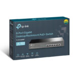 Switch TP-Link SG1008MP 8 Portas 10/100/1000Mbps